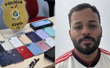 Operação prende suspeito de aplicar golpes para desbloquear celulares roubados em Manaus