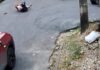 Câmeras registram colisão entre carro e moto na Zona Leste de Manaus
