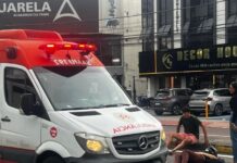 Acidente na Djalma Batista provoca lentidão e deixa duas pessoas feridas em Manaus