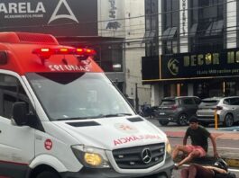 Acidente na Djalma Batista provoca lentidão e deixa duas pessoas feridas em Manaus