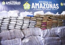 Governo Roberto Cidade apresenta resultados da operação Segurança Presente que apreendeu mais de duas toneladas de drogas em Coari