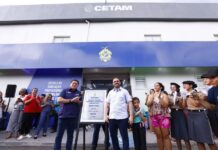 Governador Roberto Cidade inaugura oitava escola do Cetam em Manaus e lança edital para cursos presenciais na unidade