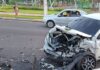 Engavetamento deixa três feridos na Avenida Coronel Teixeira em Manaus