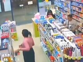 Câmeras flagram grupo suspeito de furtar produtos em farmácia na Zona Centro Sul de Manaus