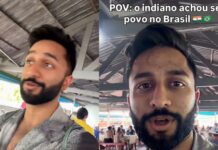 Influenciador indiano se surpreende com semelhança entre manauaras e indianos; assista!