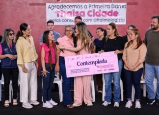 Thaisa Cidade destaca inclusão e dignidade durante ação do Governo Presente em Manacapuru