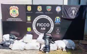 Operação no Rio Negro apreende meia tonelada de drogas e prende cinco suspeitos no Amazonas