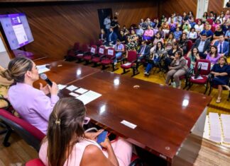 Thaisa Cidade participa de programação do Agosto Lilás no MPAM e reforça importância da proteção às mulheres