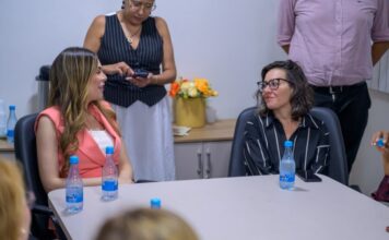 Thaisa Cidade destaca fortalecimento da rede de proteção à infância durante visita de ministra ao Amazonas